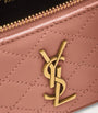 Saint Laurent Pink Lambskin Gaby Vanity Bag