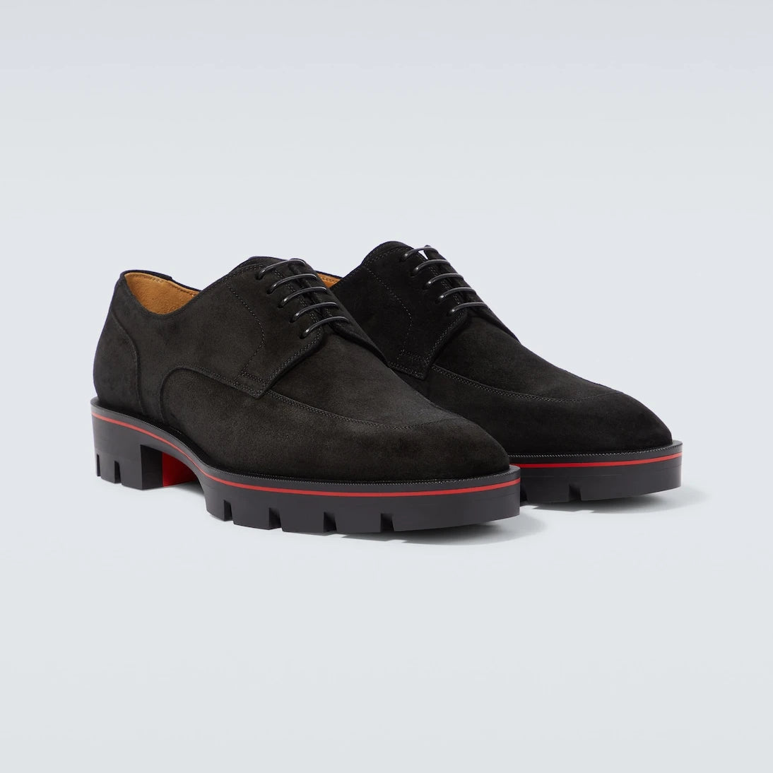 Christian Louboutin - Davisol suede Derby shoes