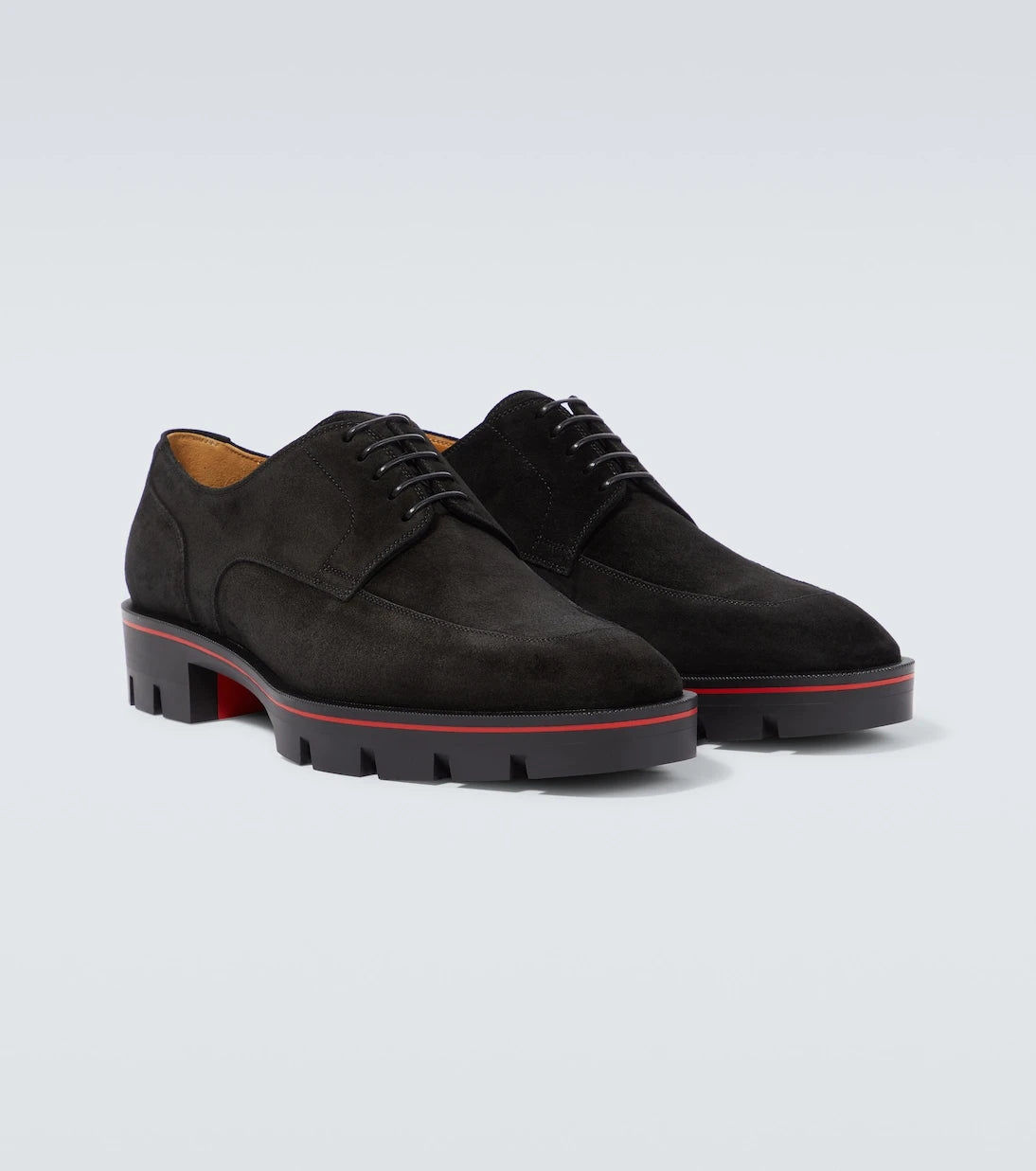 Christian Louboutin - Davisol suede Derby shoes