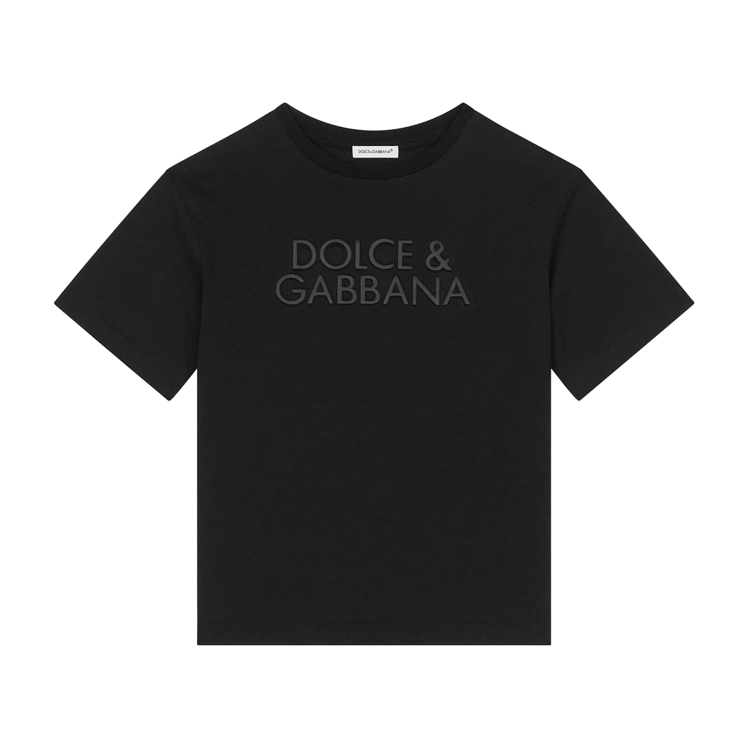 Dolce & Gabbana Kids Cotton Logo T-Shirt (8-12+ Years)
