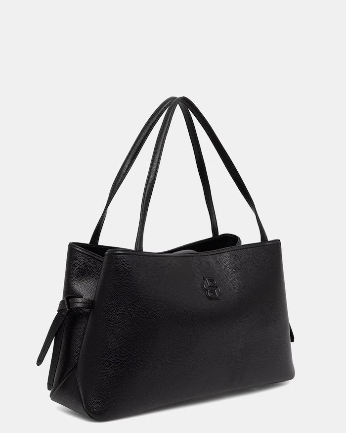 BOSS suni deri kadın shopping çantası Anett NewShape Tote