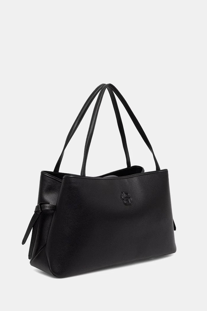 BOSS suni deri kadın shopping çantası Anett NewShape Tote