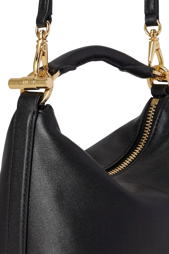 Lauren Ralph Lauren kadın deri crossbody çanta
