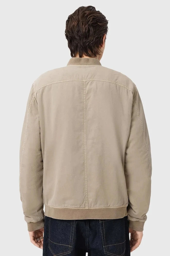 AllSaints яке бомбър мъжко от памук FORRES