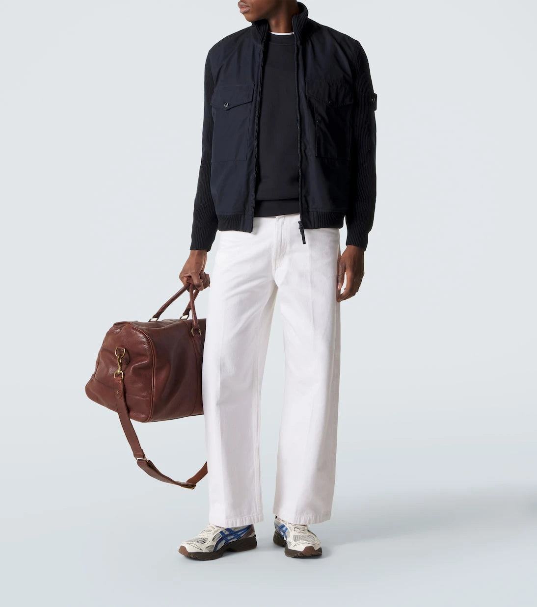 Stone Island - Compass cotton bomber jacket
