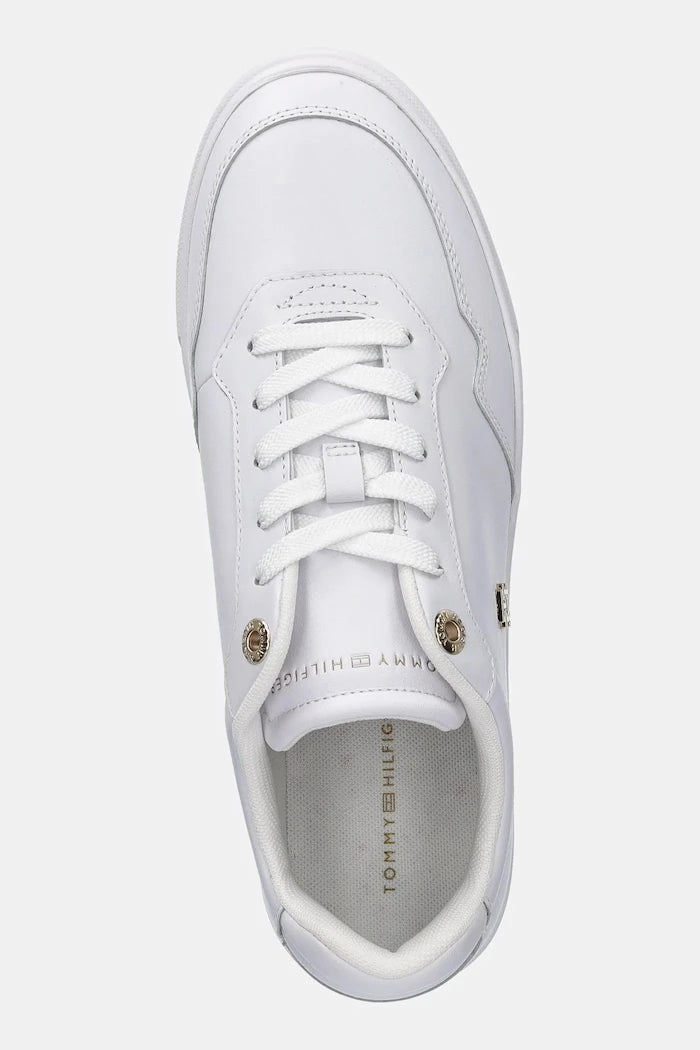 Tommy Hilfiger ESSENTIAL ELEVATED COURT SNEAKER Deri Spor Ayakkabı