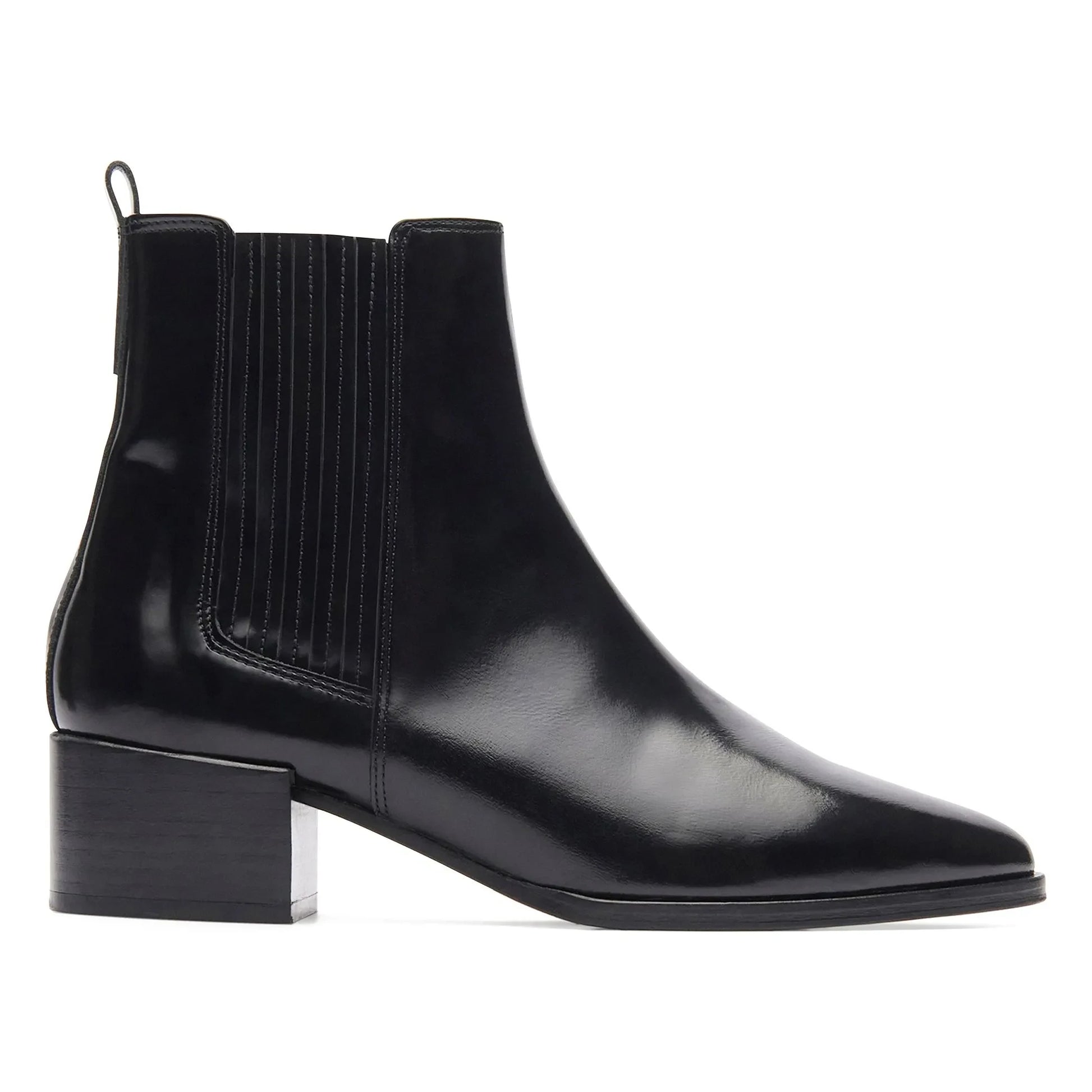 Rivecour - n°408 Glacé Leather Boots | Black