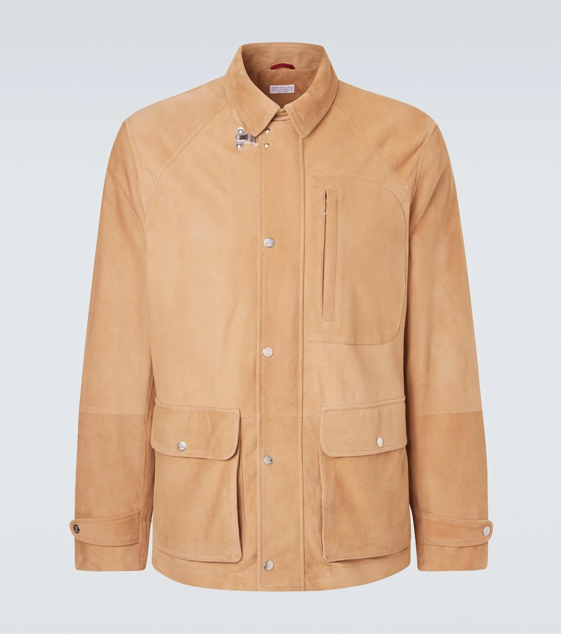 Brunello Cucinelli - Suede field jacket