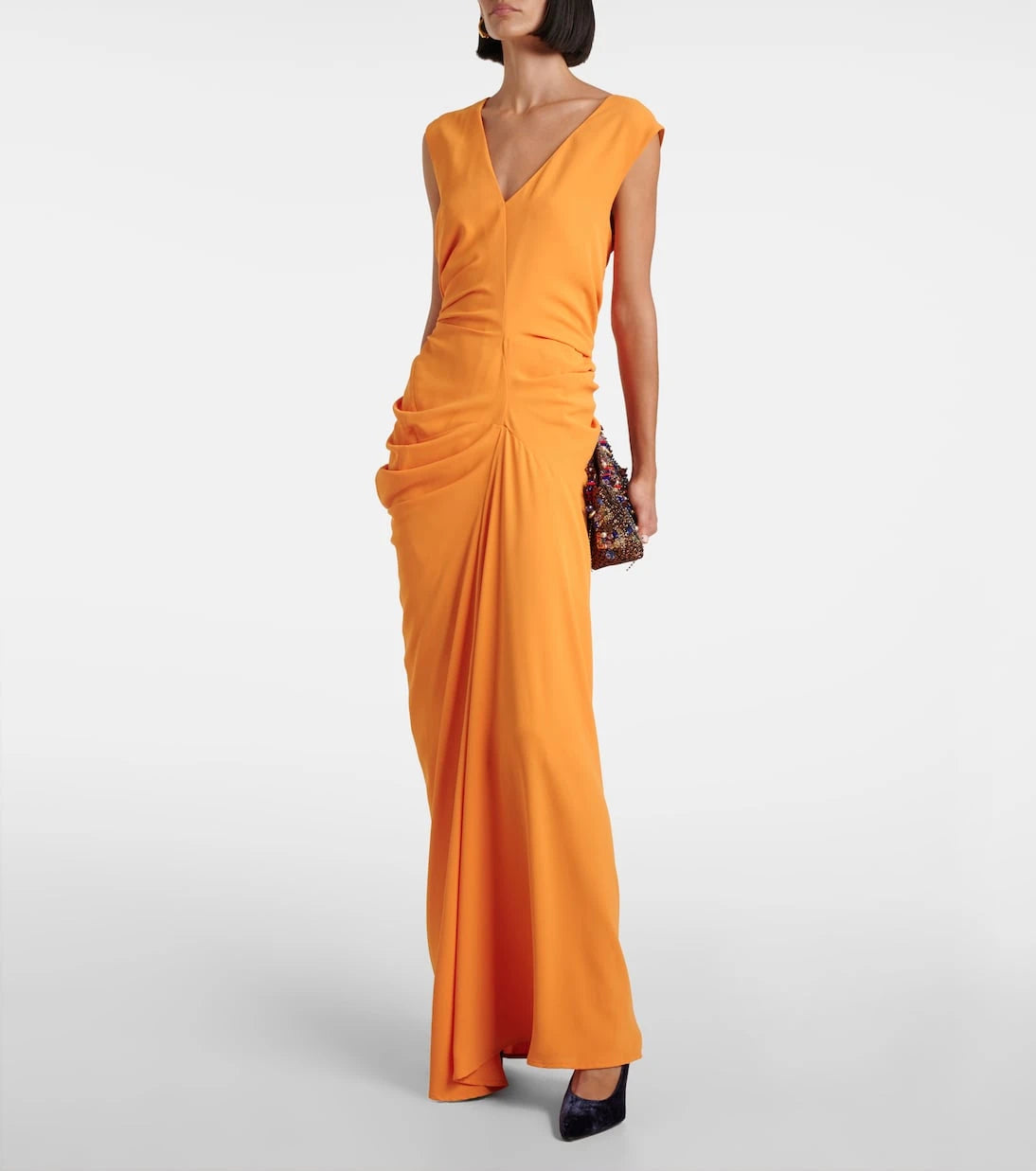 Dries Van Noten - Draped gown