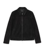 Black Suede Rhone Jacket