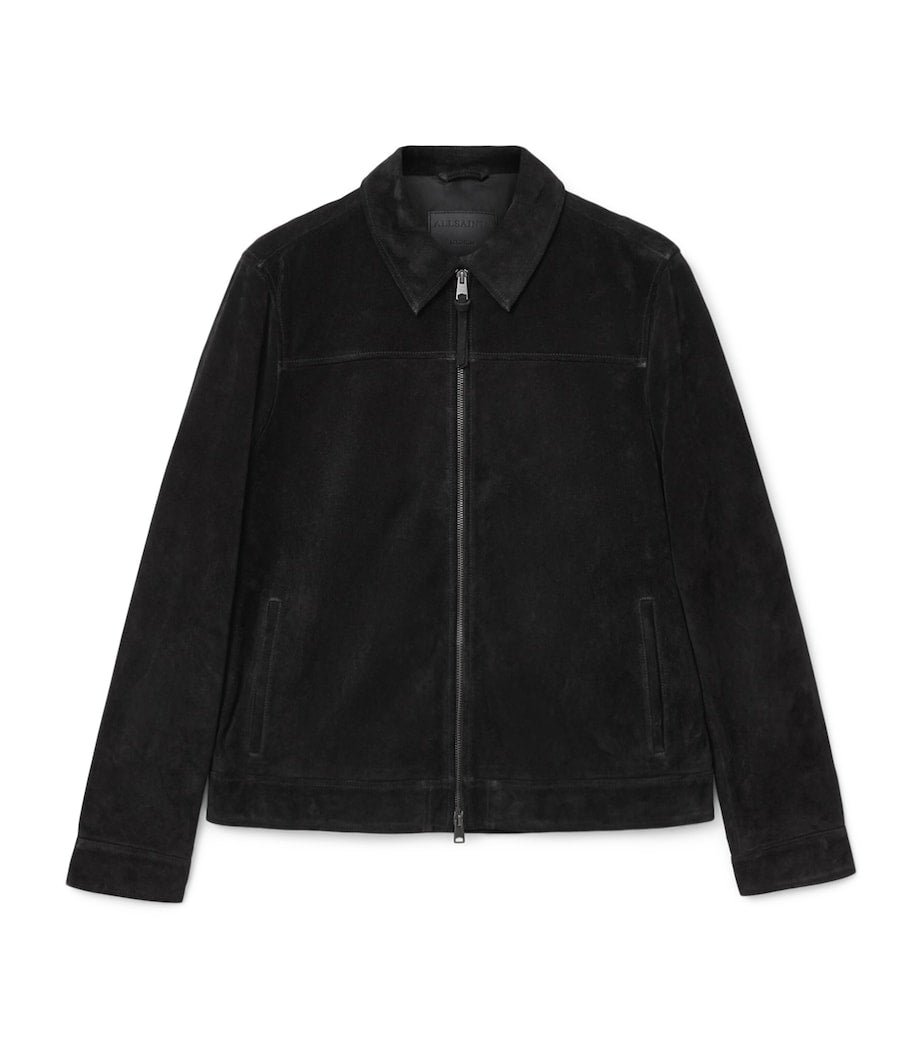 Black Suede Rhone Jacket