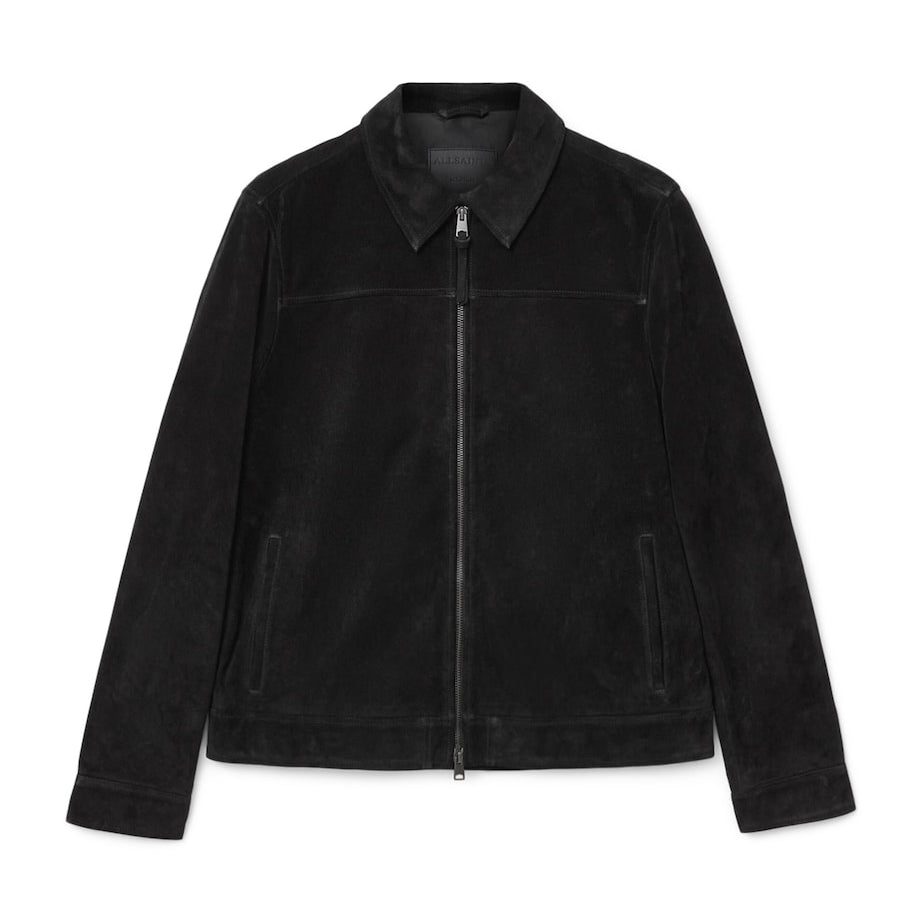 Black Suede Rhone Jacket