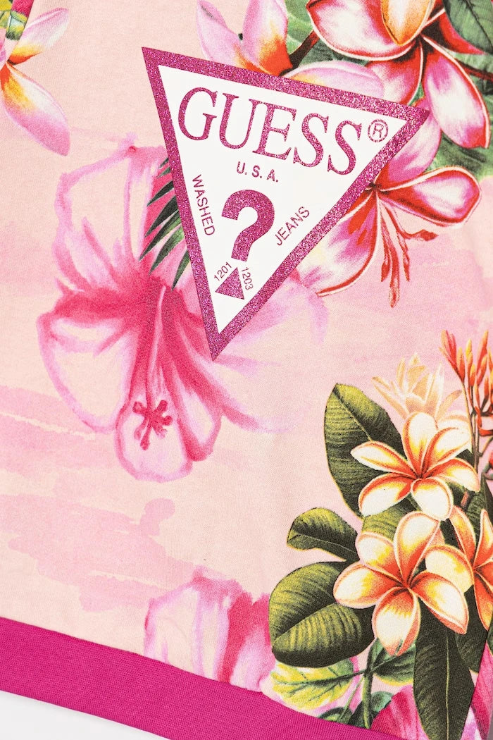 Детски памучен суичър Guess