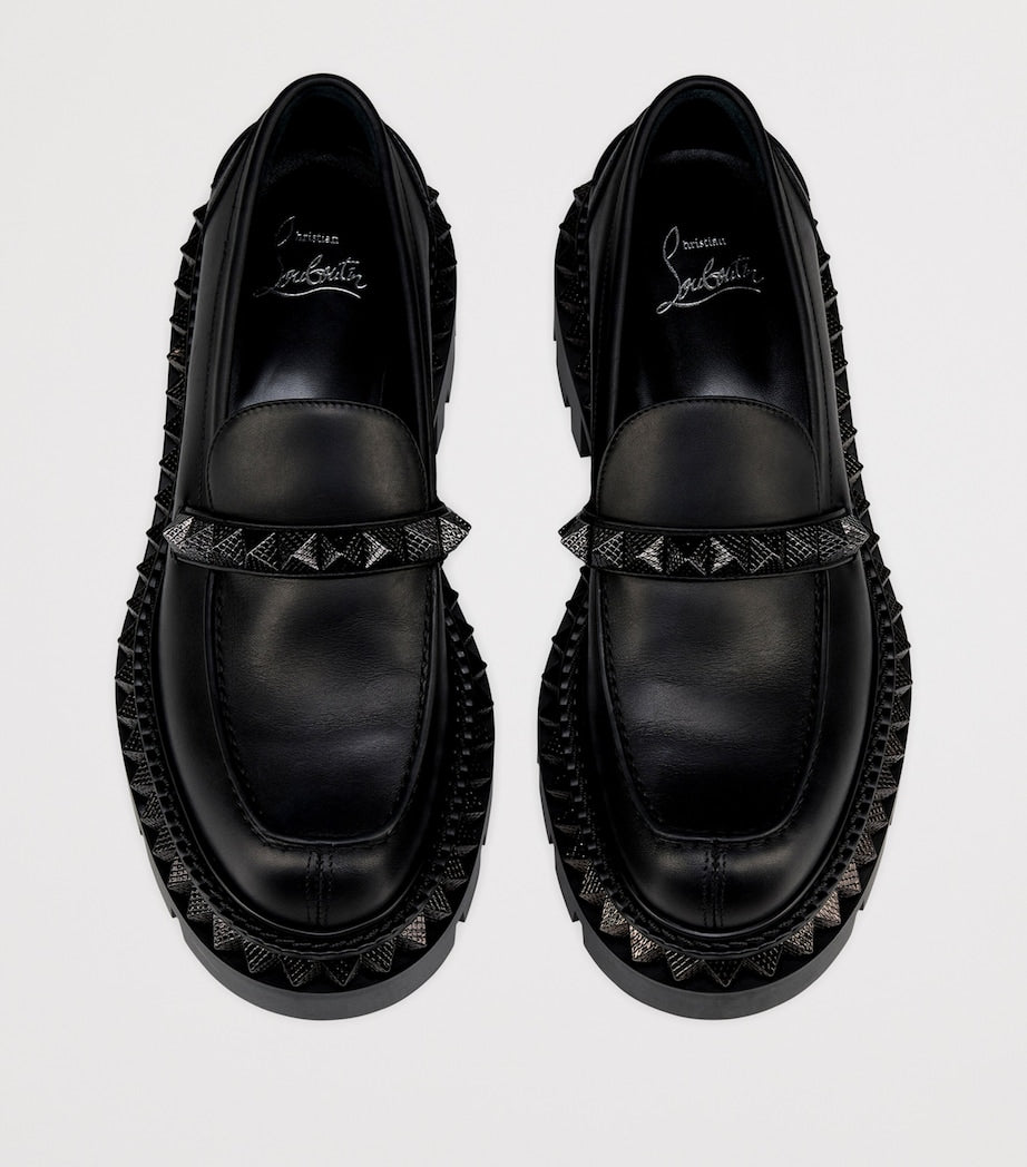 Christian Louboutin Red St Roch Pyraclou Loafers