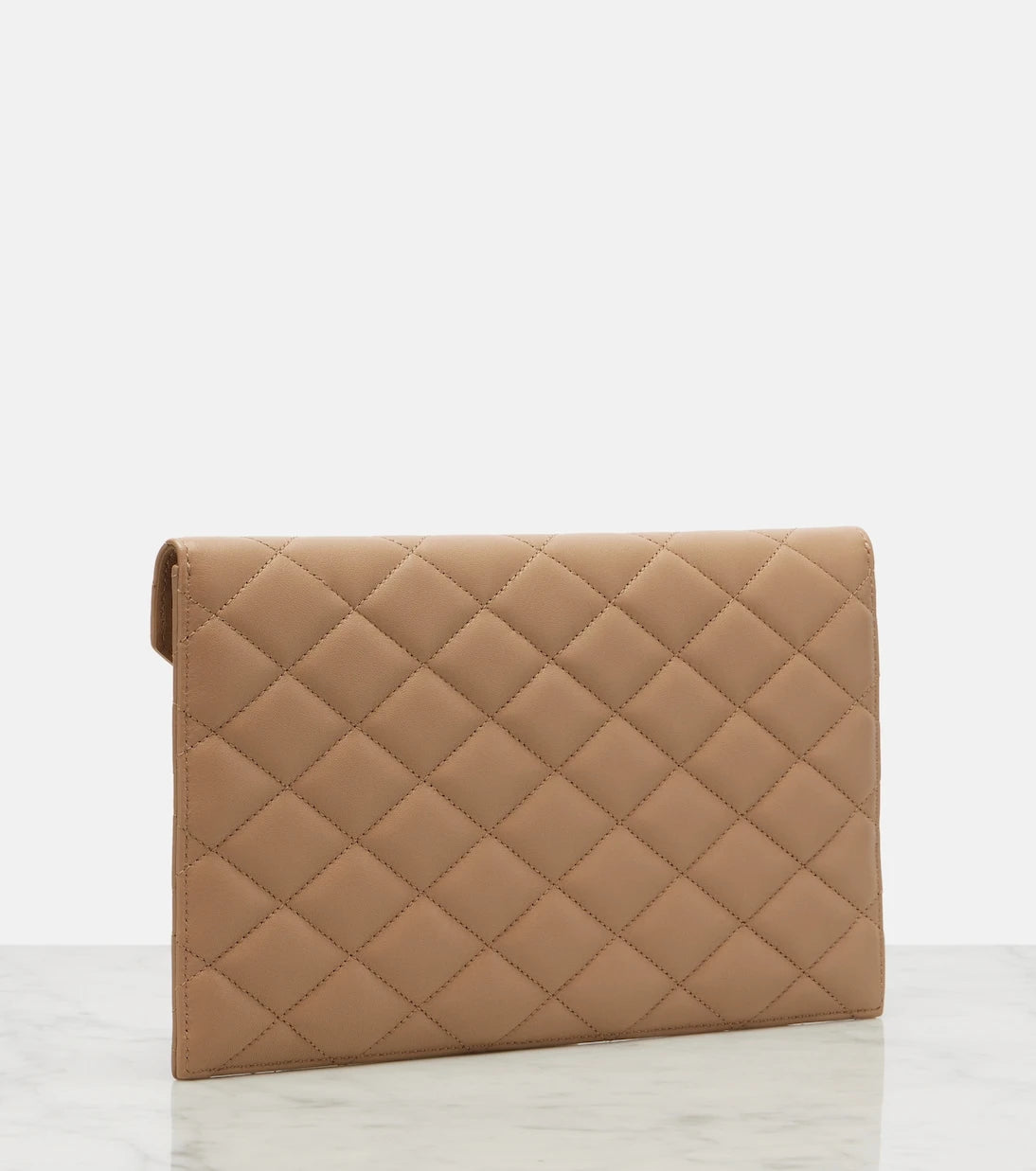 Saint Laurent - Paris Cassandre leather pouch