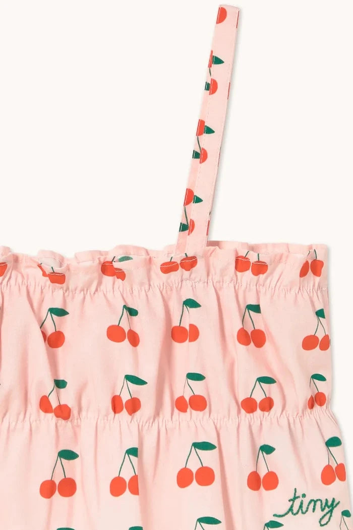 Детски памучен топ Tinycottons CHERRIES TOP