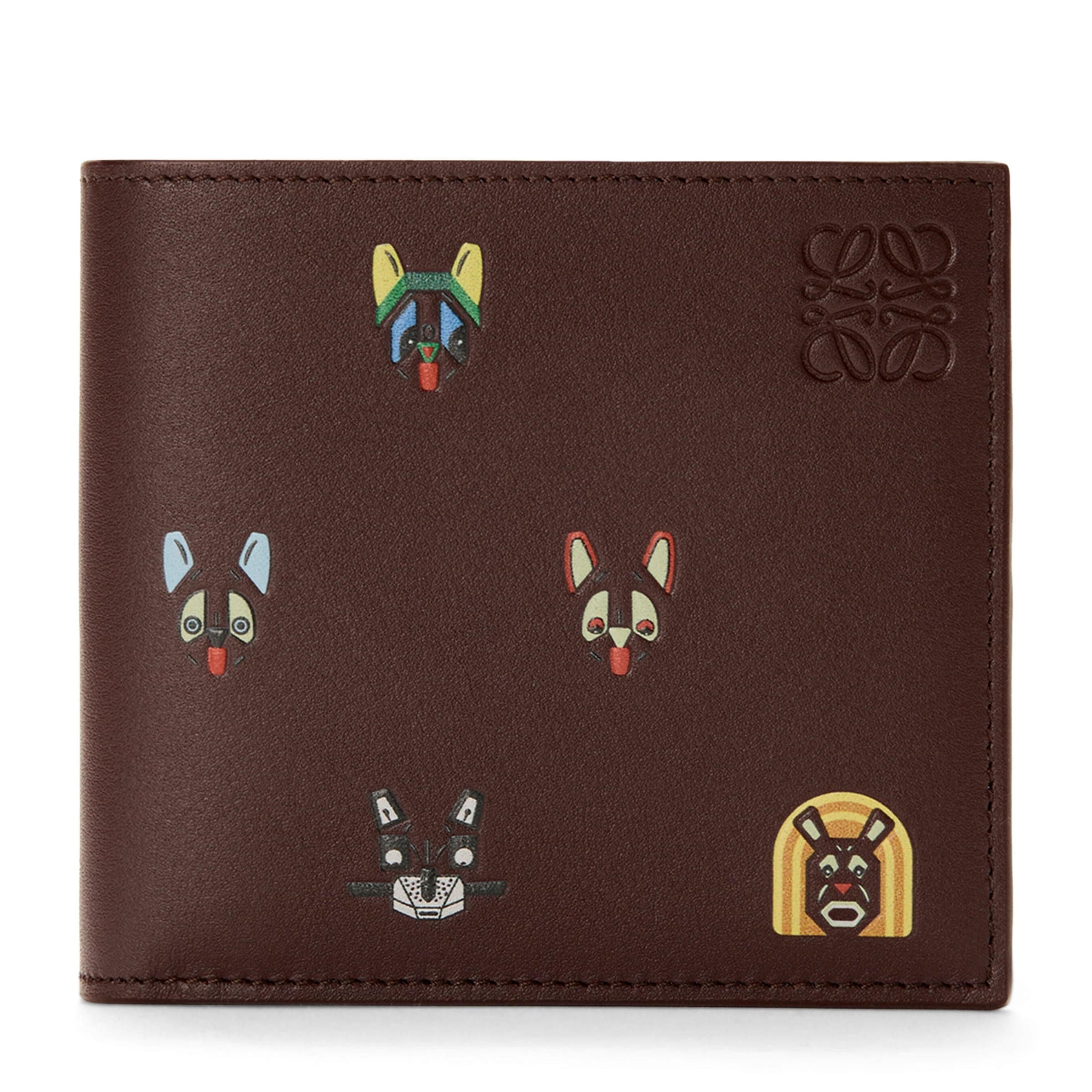 LOEWE x Louis Wain Leather Cats Wallet