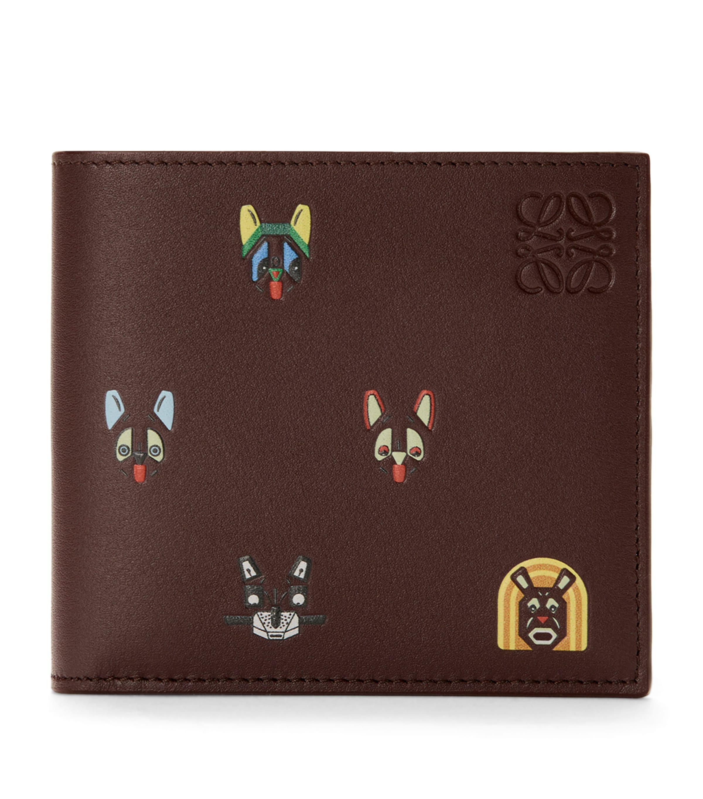 LOEWE x Louis Wain Leather Cats Wallet