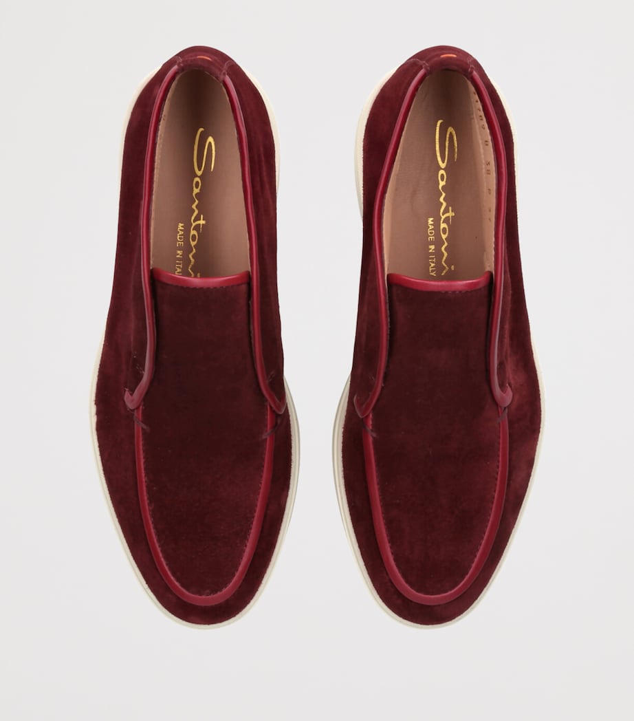 Santoni Suede Shan Boots