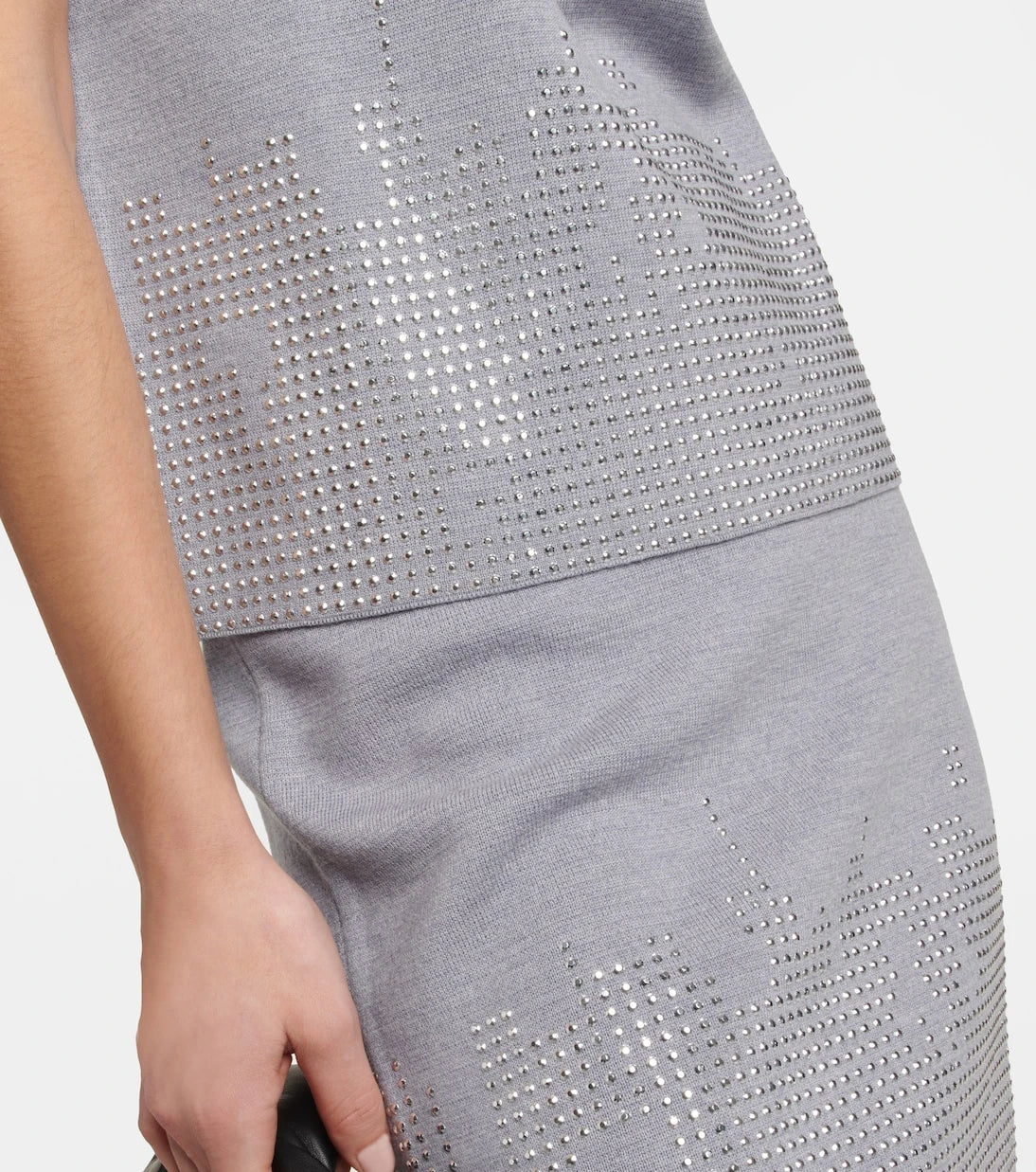 JW Anderson - Embellished wool top
