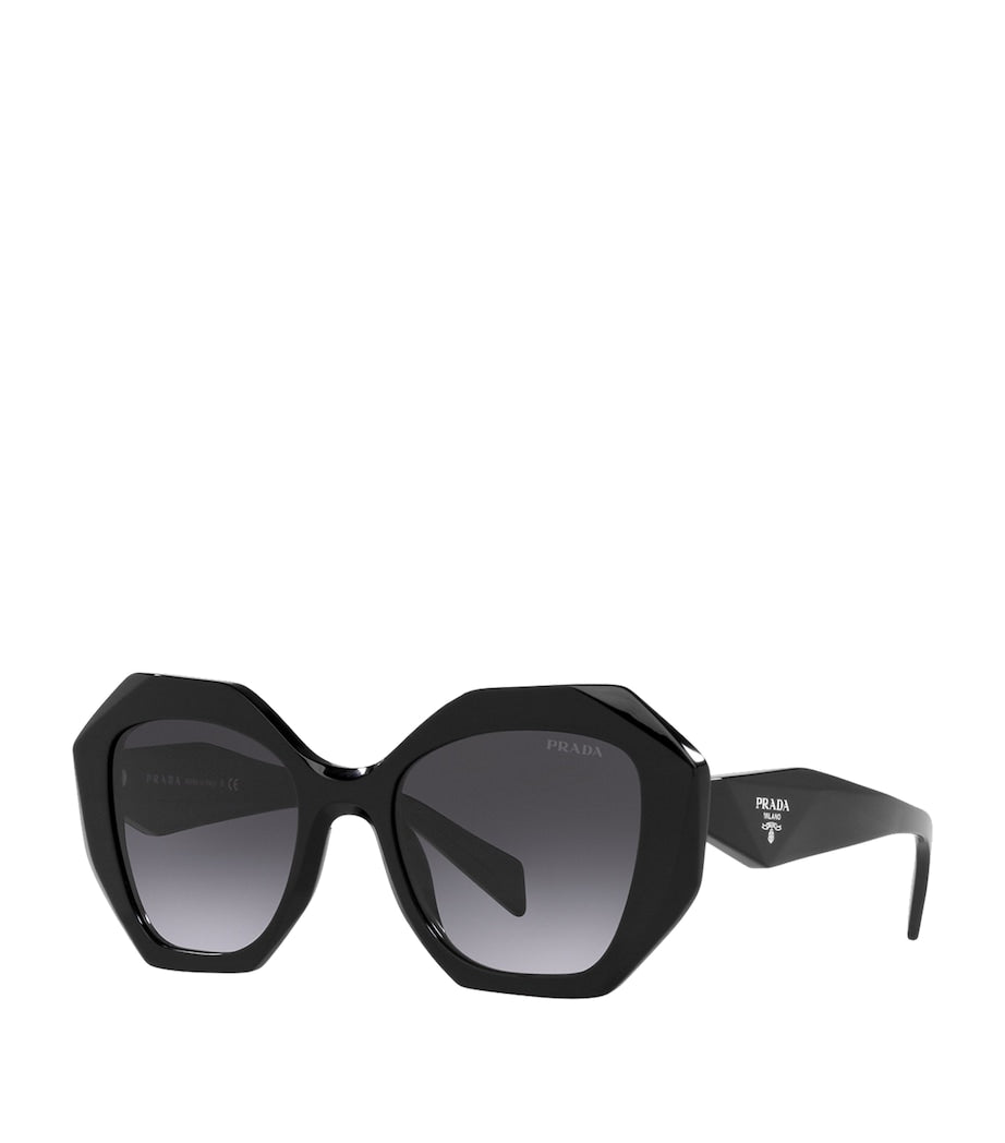 Prada Black Angular Sunglasses