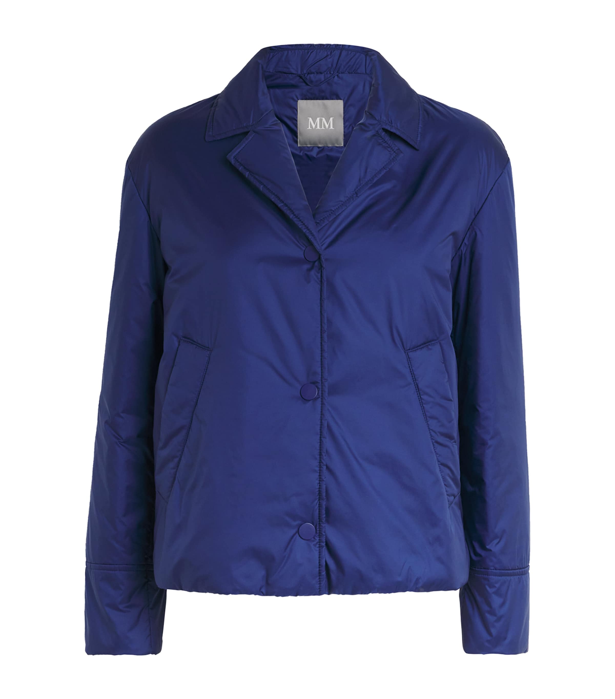 Blue Quilted Fronda Jacket