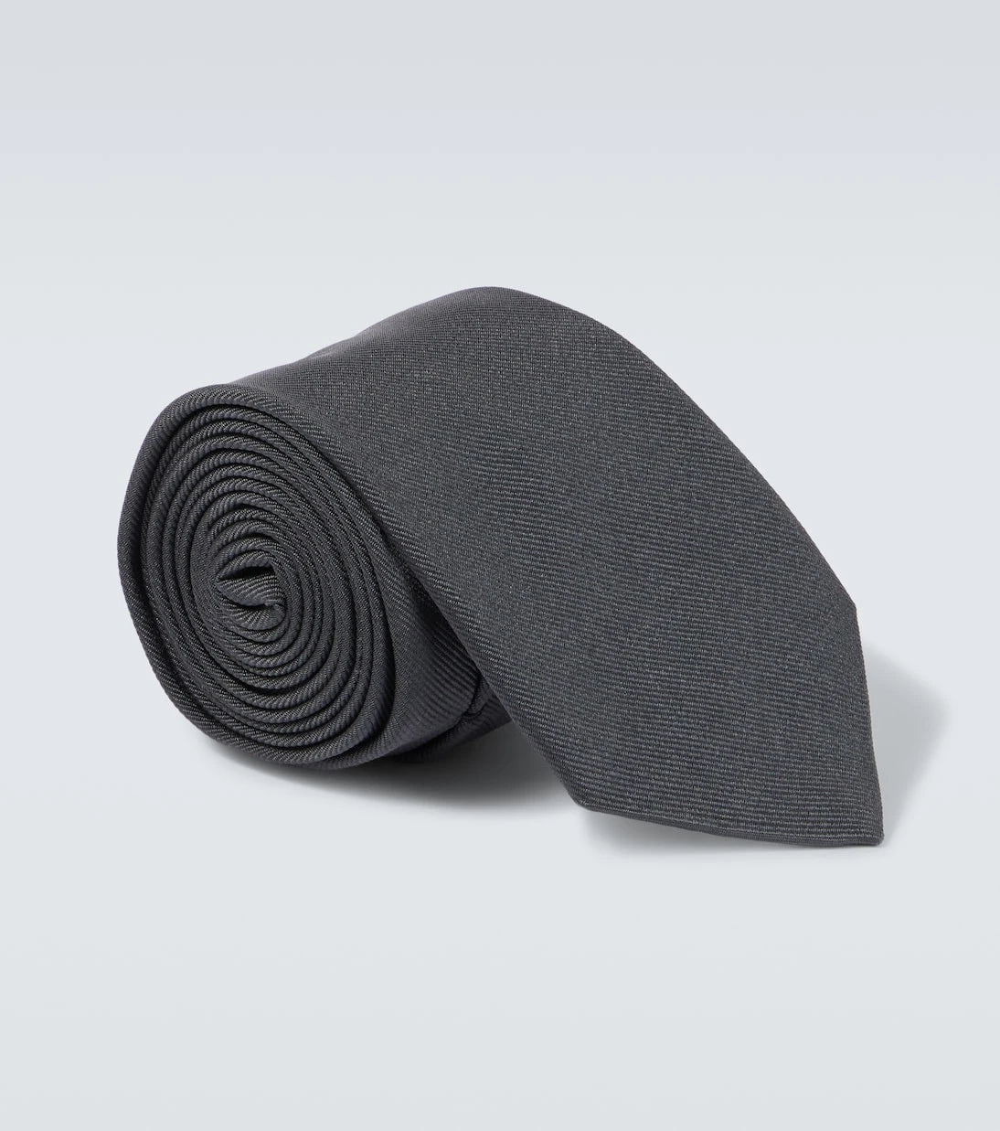 Prada - Logo silk tie
