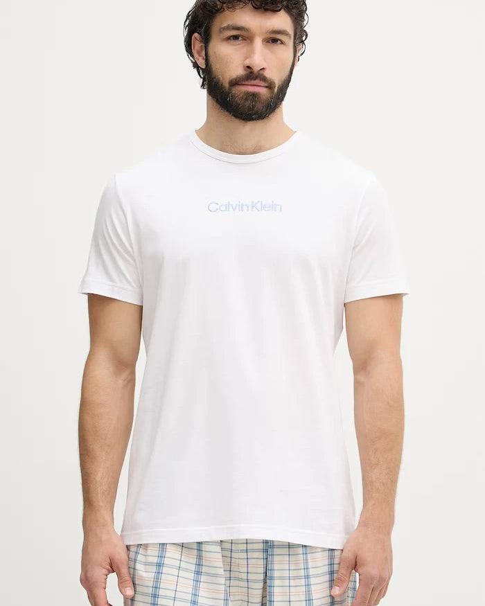 Calvin Klein Underwear kısa kollu erkek pamuklu pijama