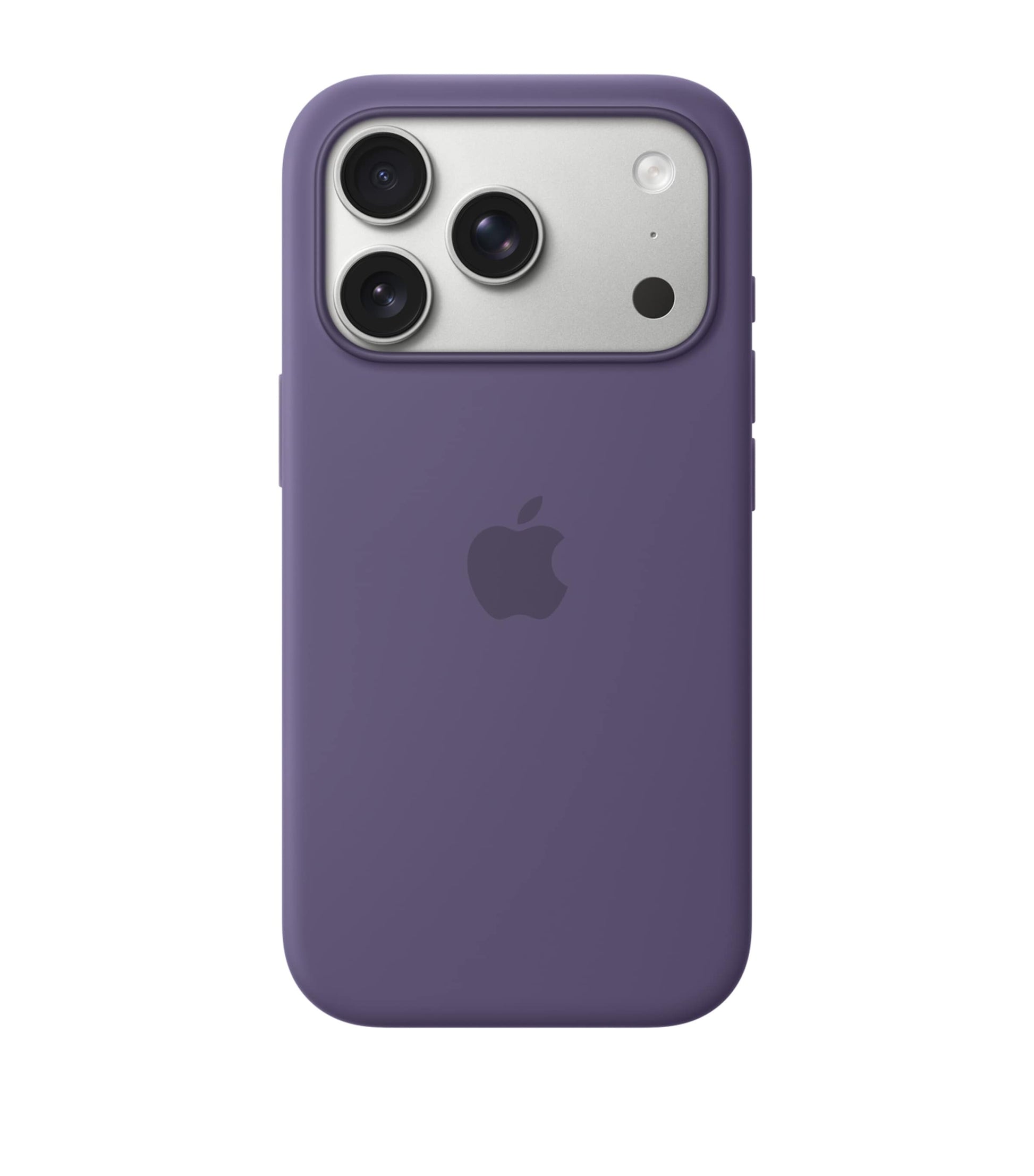 Purple Silicone iPhone 17 Pro Max MagSafe Case
