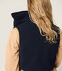 Blue Fleece Logo Gilet