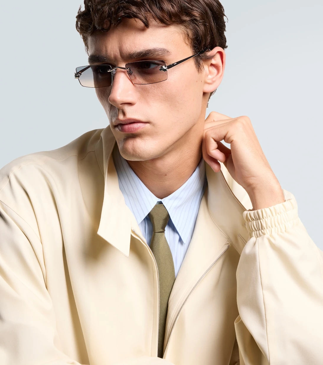 Cartier Eyewear Collection - Panthère De Cartier rectangular sunglasses