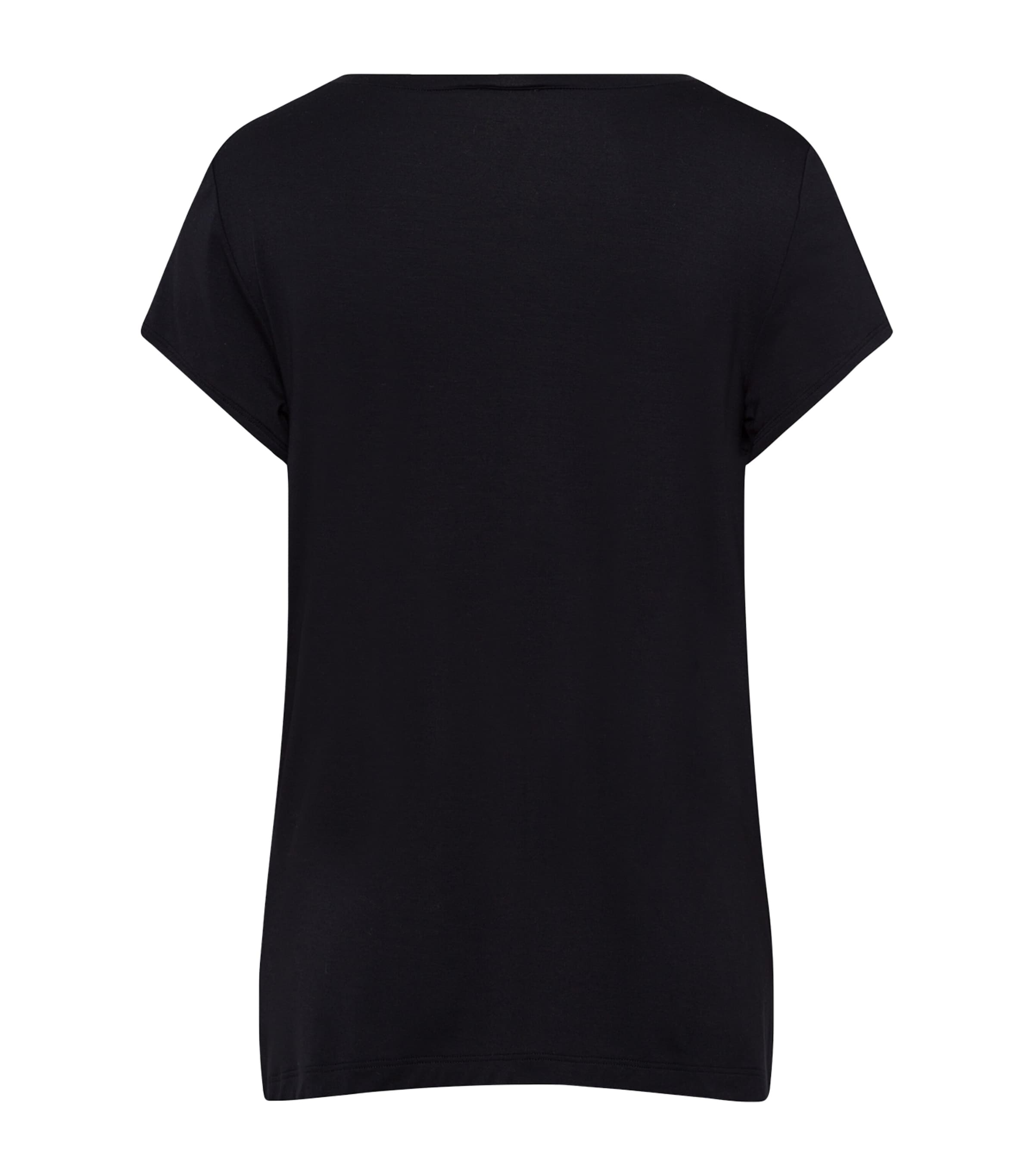 Hanro Black Modal Yoga T-Shirt