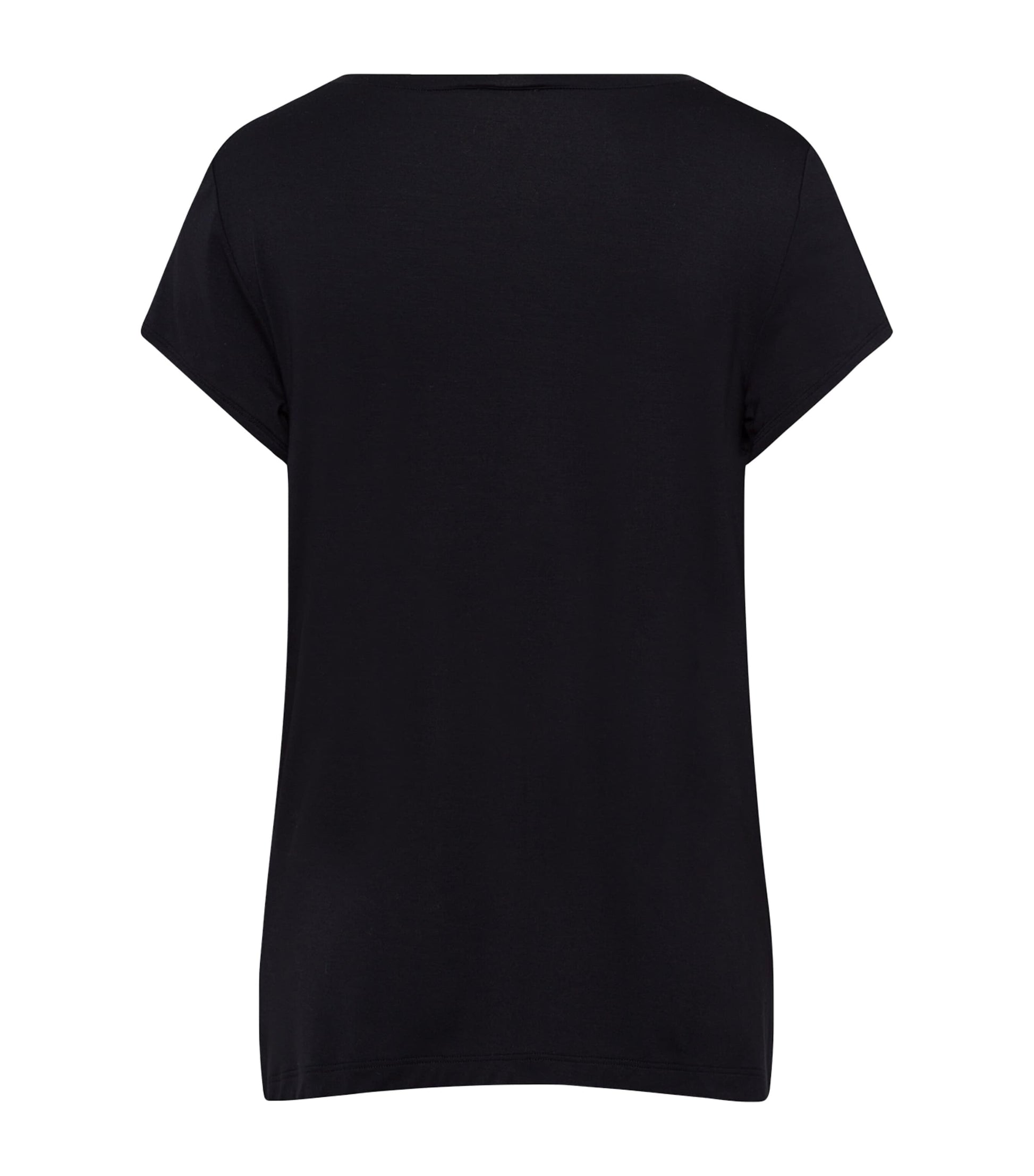Hanro Black Modal Yoga T-Shirt