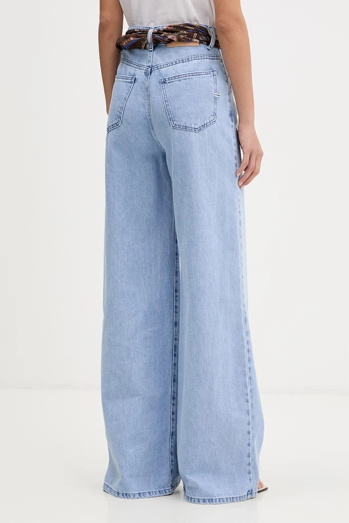 ViCOLO wide leg kadın kot pantolon