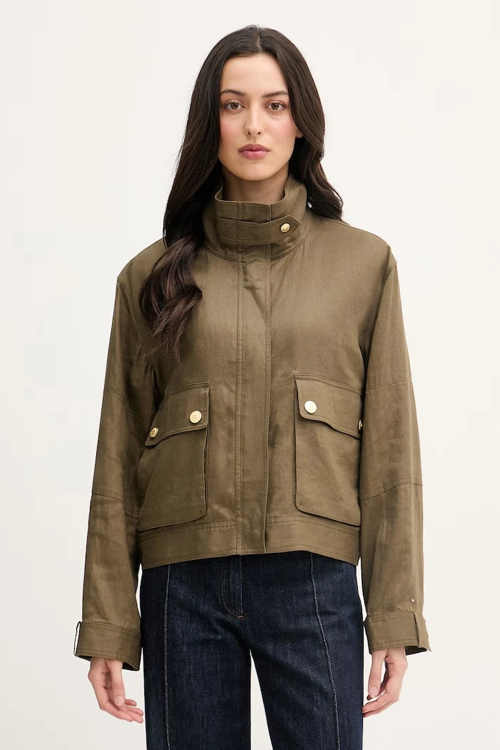 Tommy Hilfiger ленен дамско яке