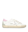 White Leather Super-Star Sneakers