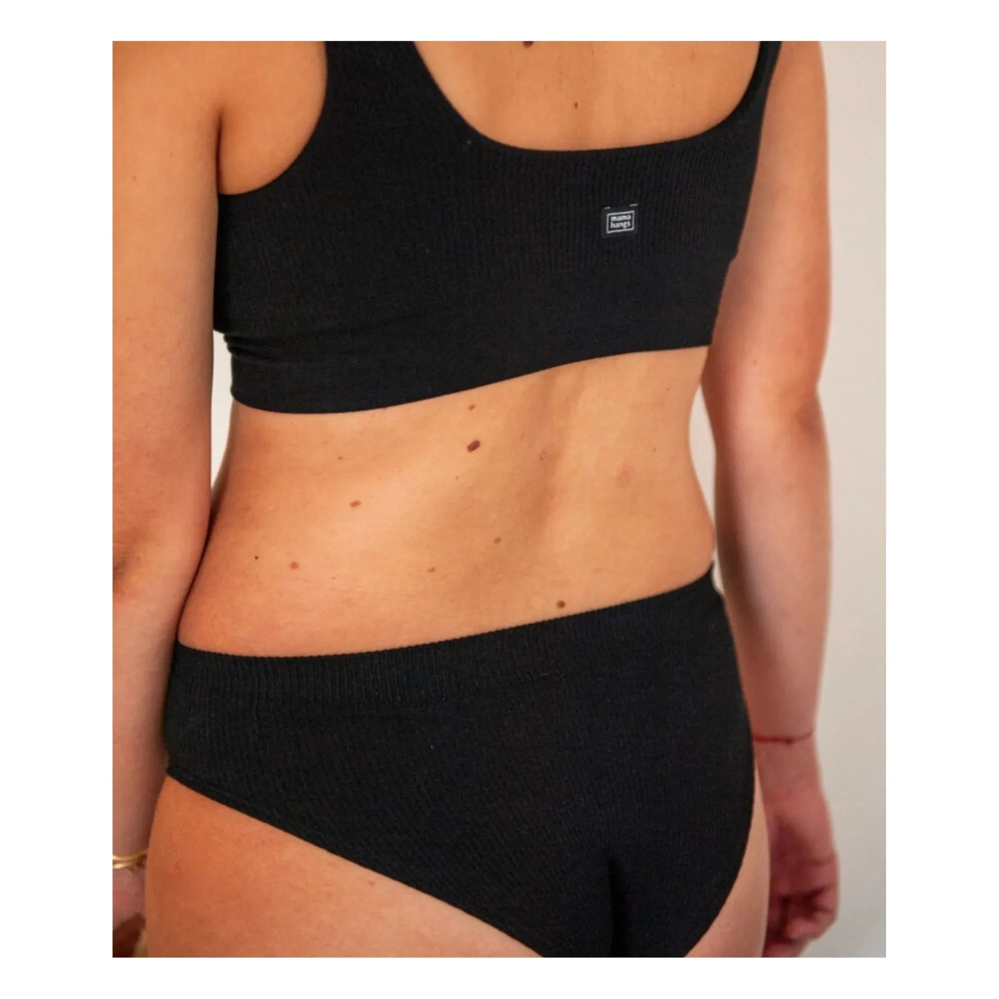Mama Hangs - Everyday Classic Panties | Black