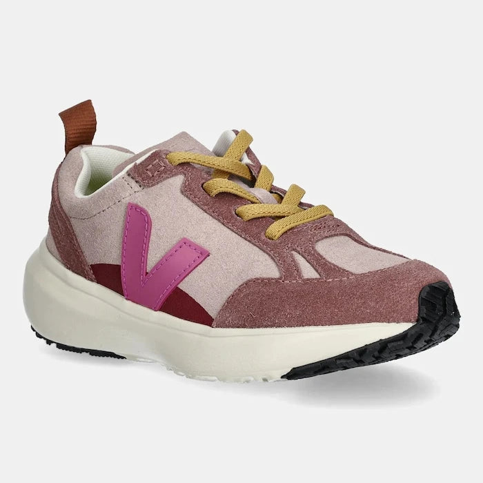 Детски велурени маратонки Veja Small Canary Light