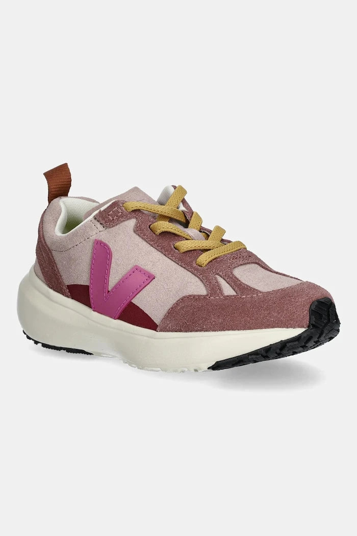 Детски велурени маратонки Veja Small Canary Light