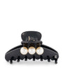 Oversize Pearl-Detail Claw Hair Clip