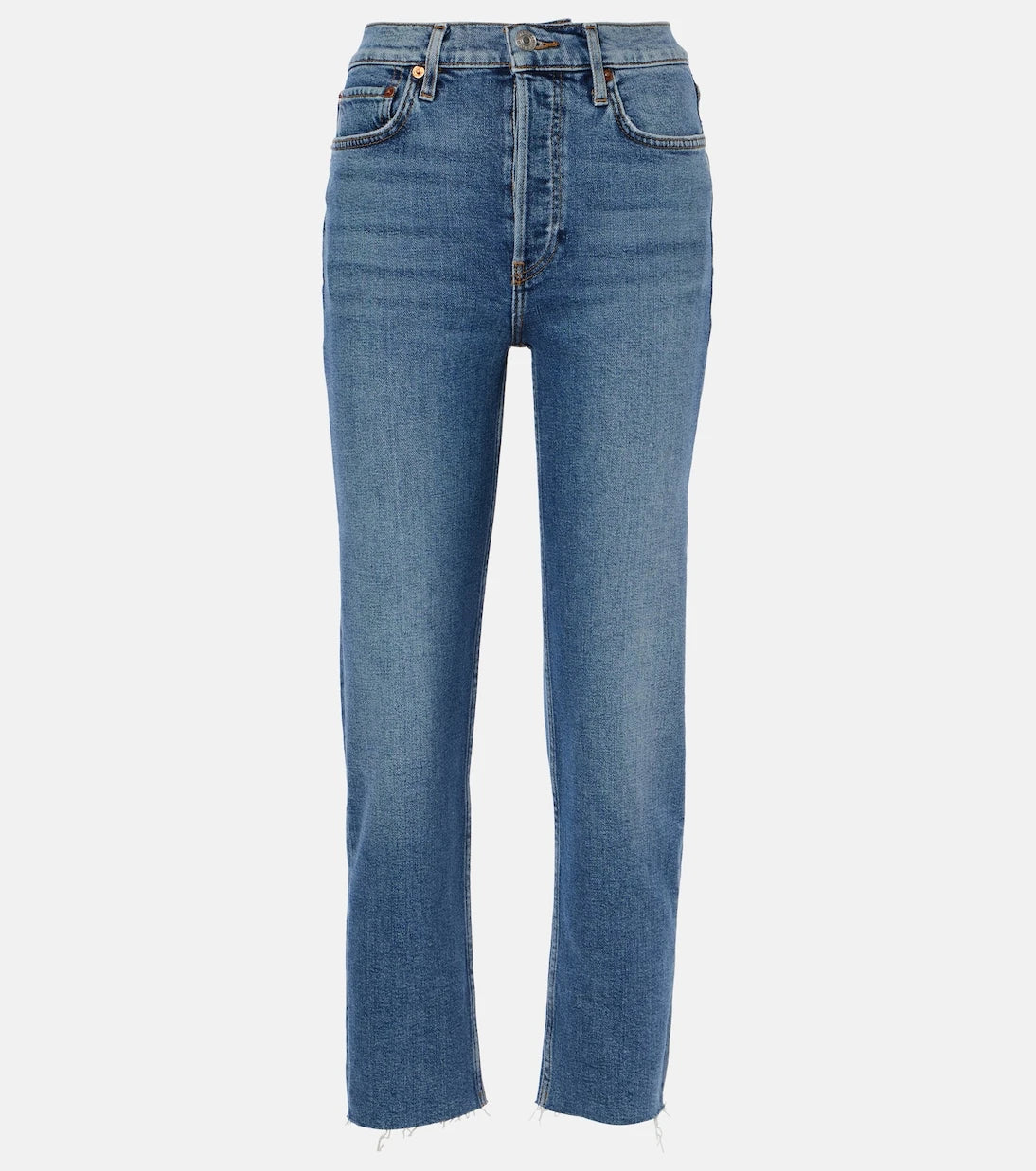 Re/Done - 70s Stove Pipe straight jeans