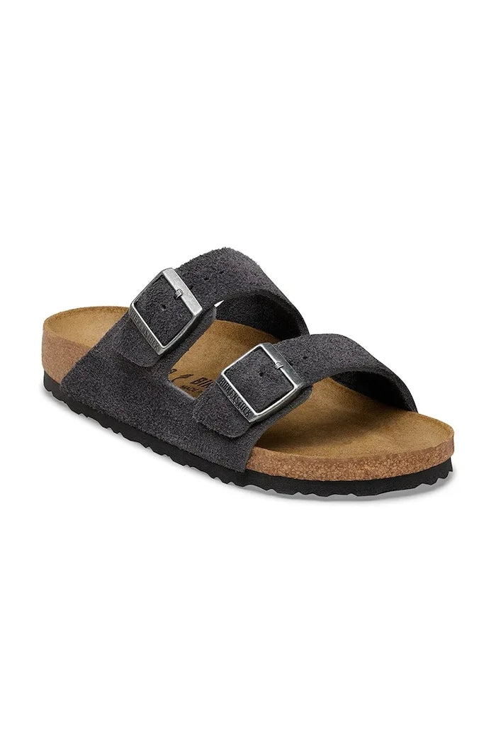 Birkenstock чехли от велур Arizona