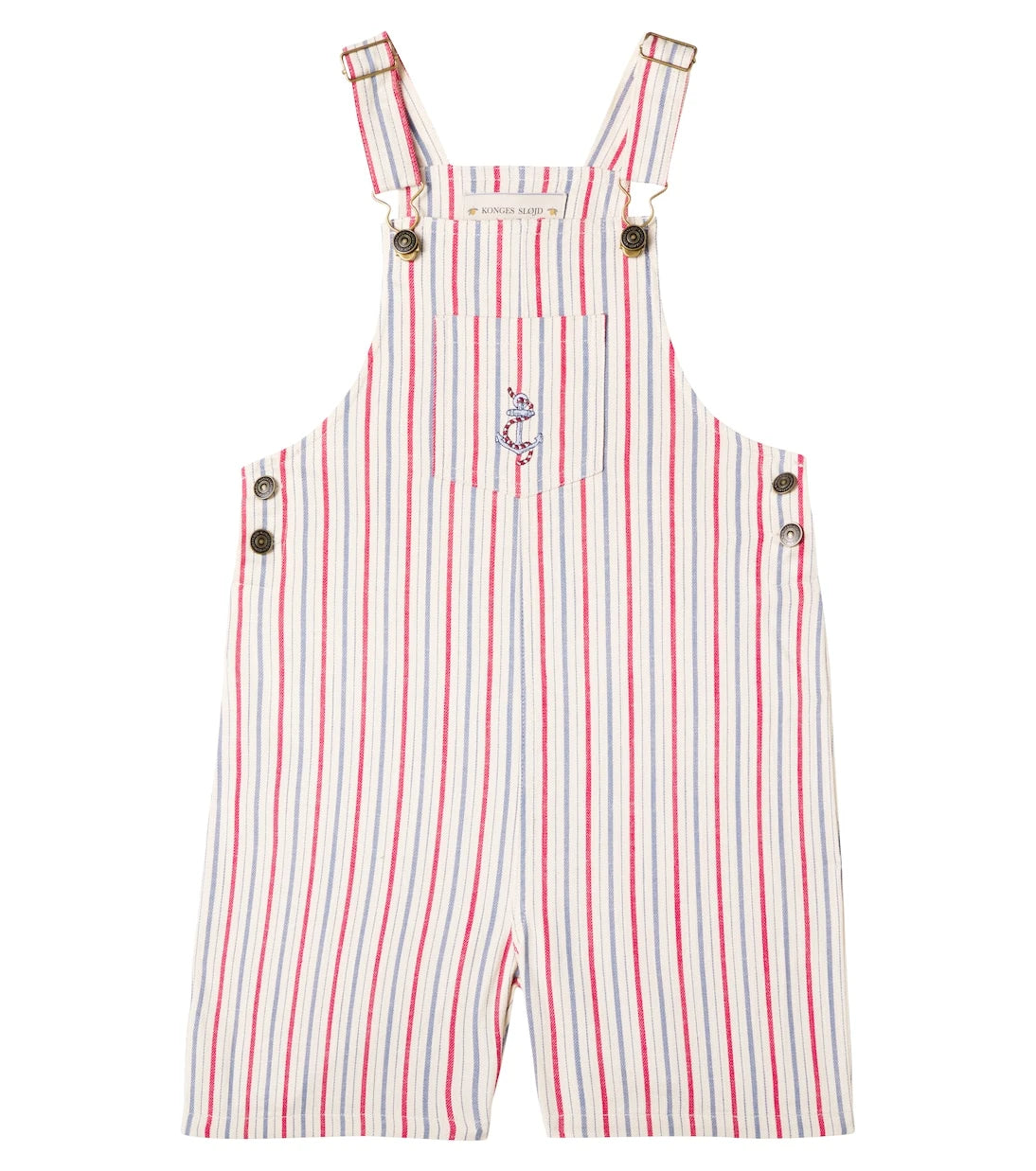 Konges Sløjd - Marlon striped cotton twill overalls