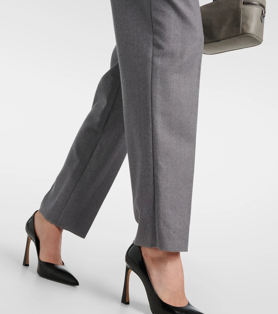 Stella McCartney - Wool flannel straight pants