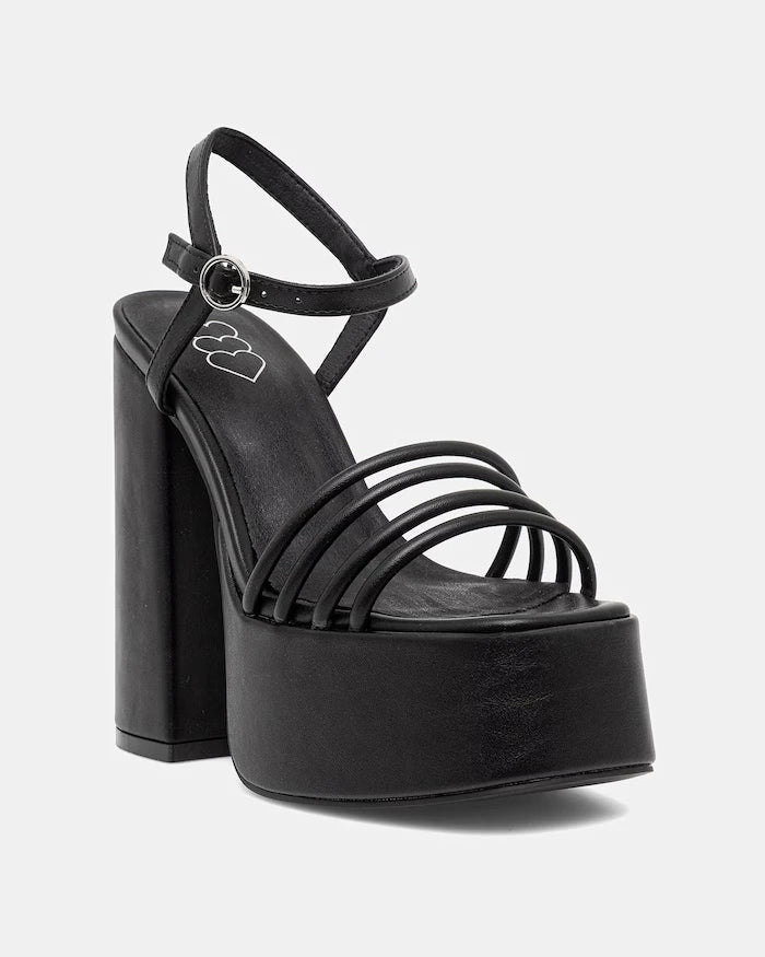 Koi Footwear платформalı kalın topuklu sandaletler Cosette Strappy Heels