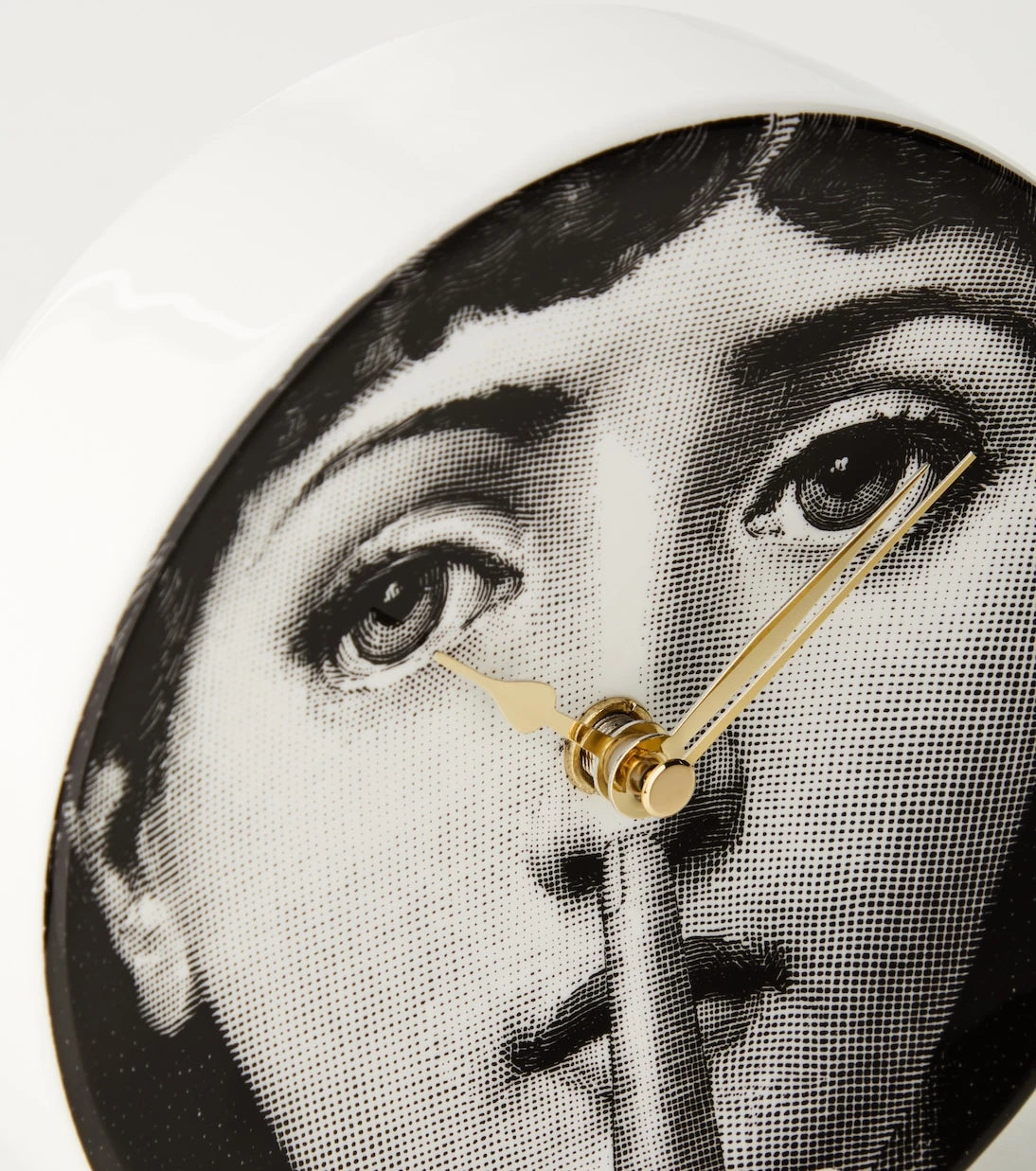 Fornasetti - Silenzio seramik masa saati