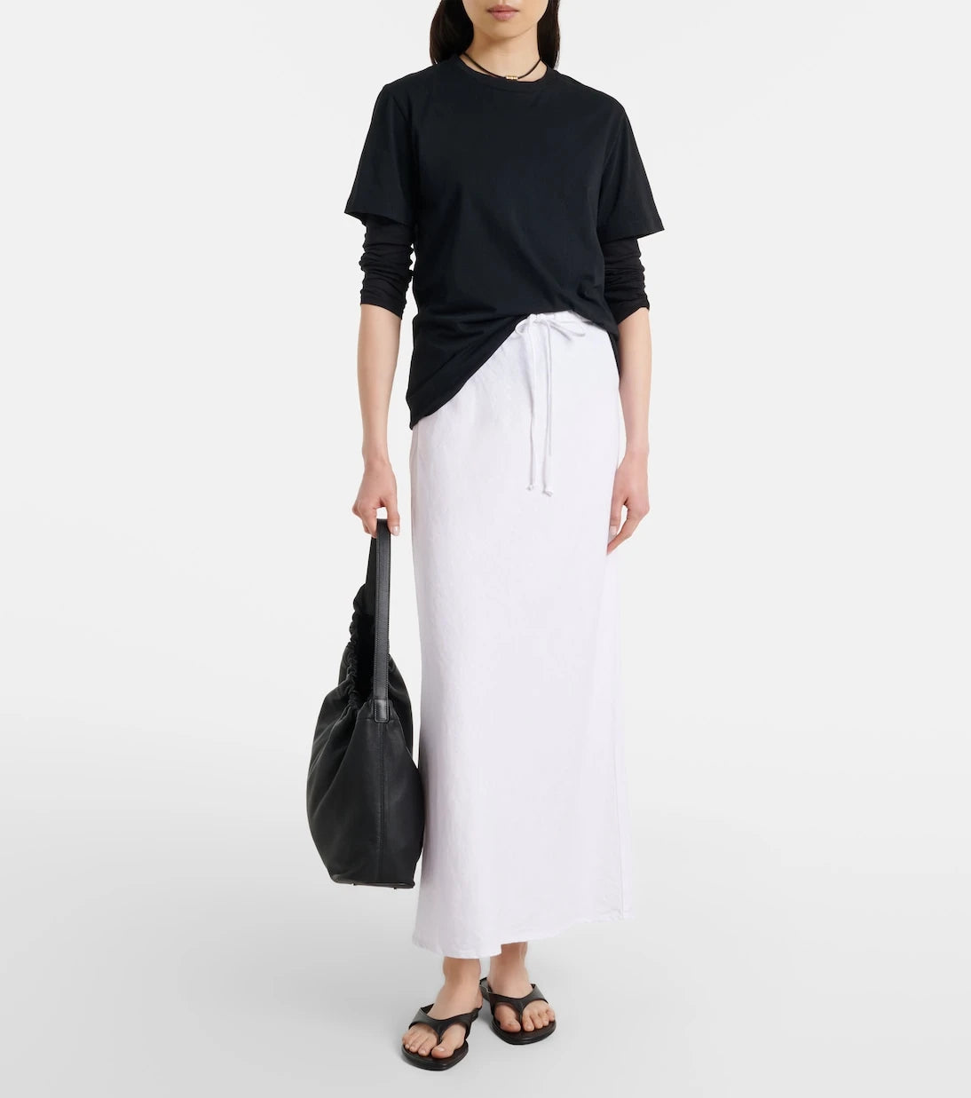 Velvet - Beka linen maxi skirt
