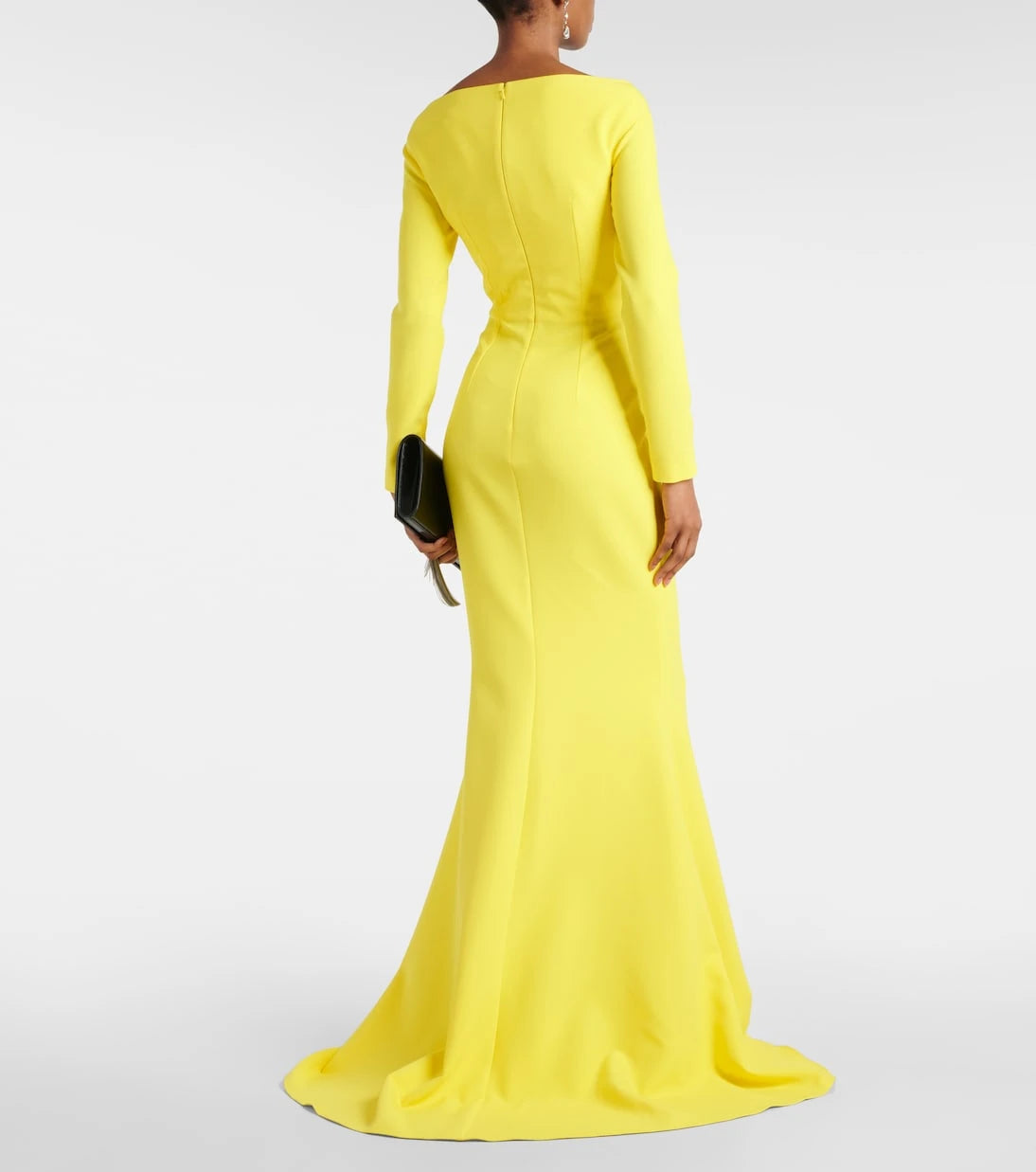 Safiyaa - Wilson crêpe gown
