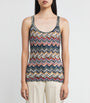 Multi Zigzag Tank Top