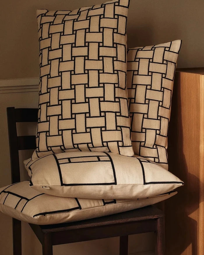 Ferm Living dekoratif pamuk yastık 40 x 60 cm
